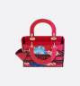 Сумка Dior Lady D-lite Красная