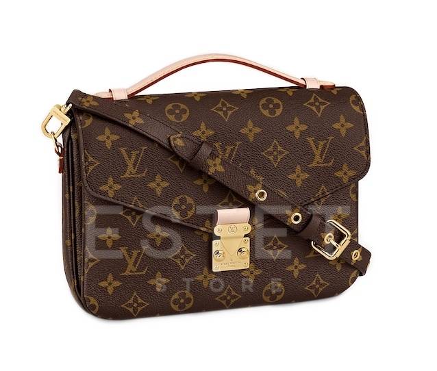 Сумка Louis Vuitton Pochette Metis Темно-коричневая