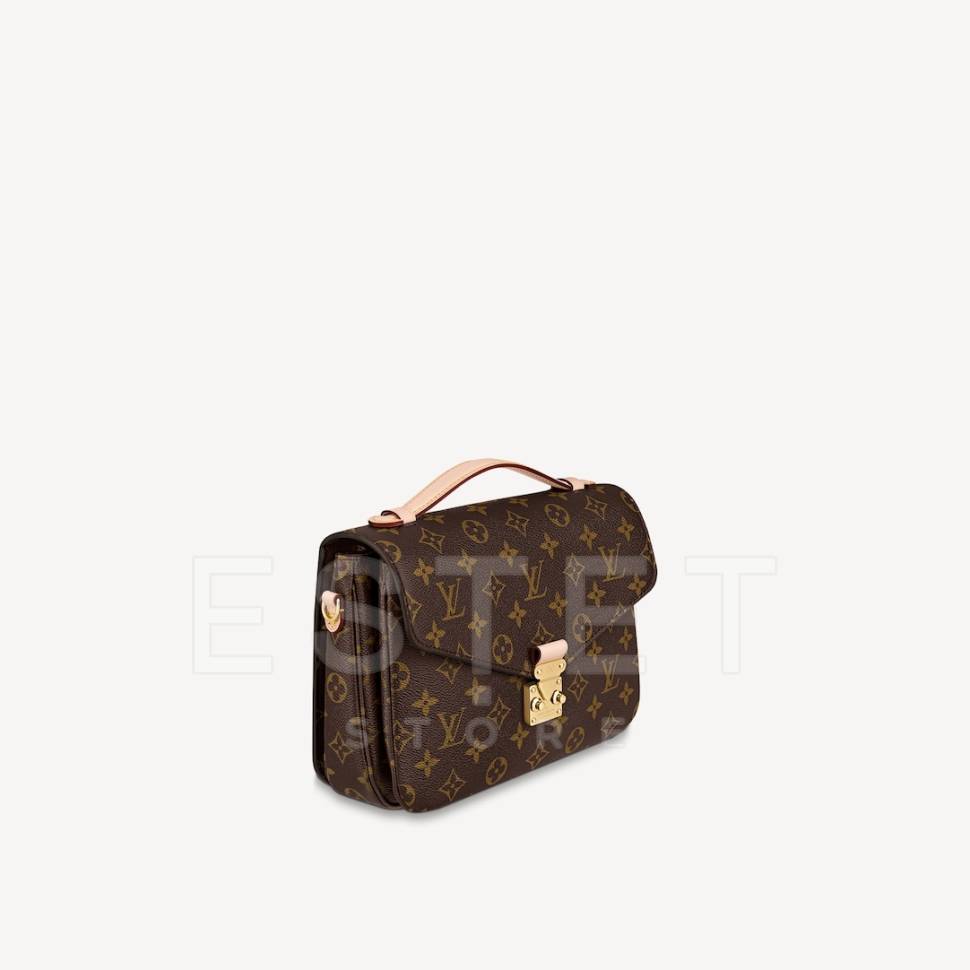 Сумка Louis Vuitton Pochette Metis Темно-коричневая