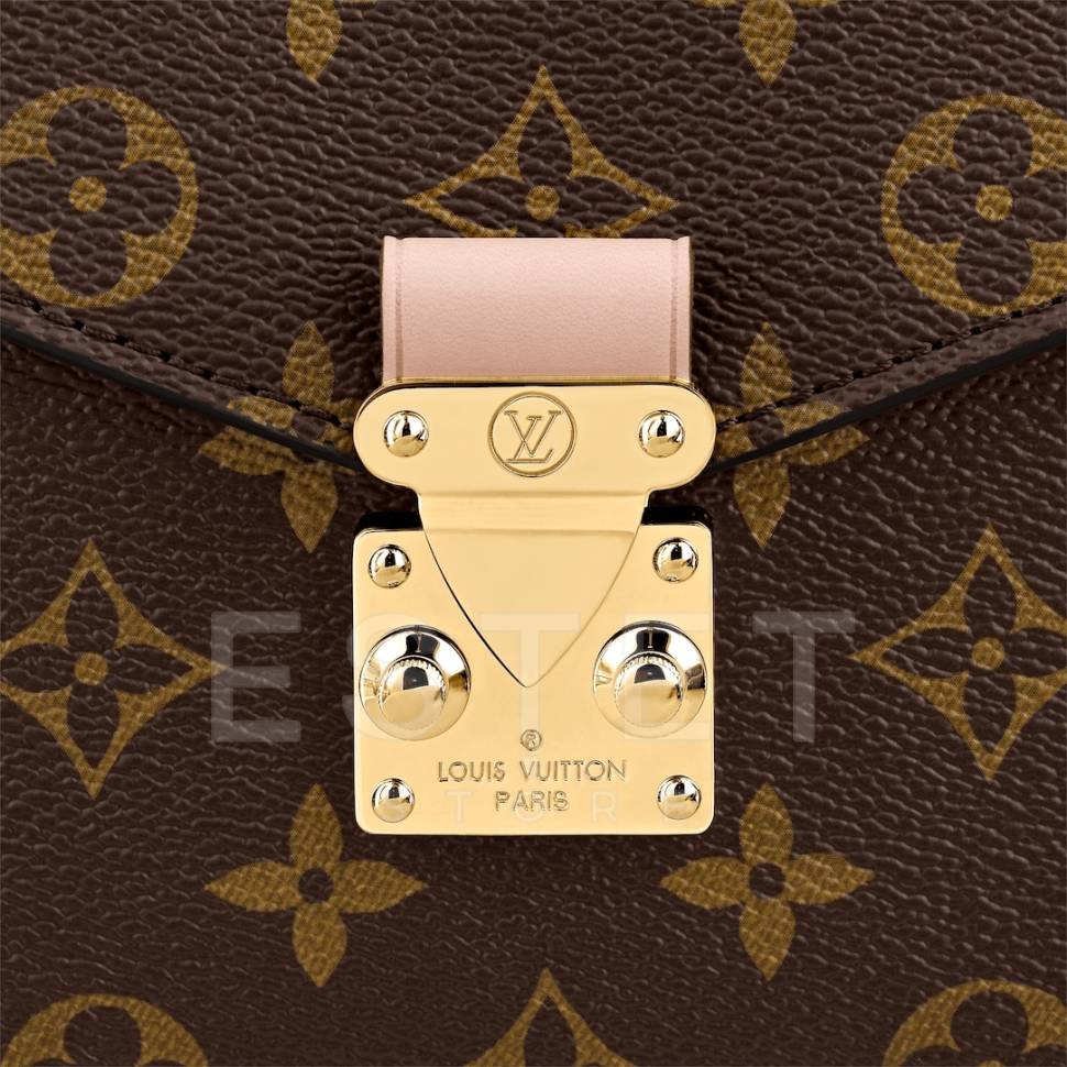 Сумка Louis Vuitton Pochette Metis Темно-коричневая