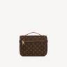 Сумка Louis Vuitton Pochette Metis Темно-коричневая