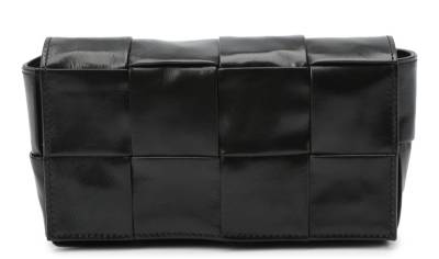 Сумка Bottega Veneta Cassette Belt Bag Черная