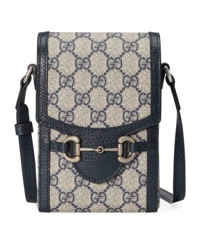 Сумка Gucci Horsebit 1955 Бежевая