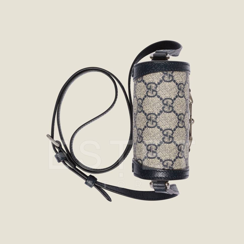 Сумка Gucci Horsebit 1955 Бежевая