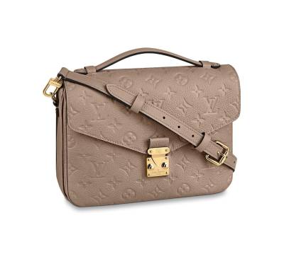 Сумка Louis Vuitton Pochette M Бежевая