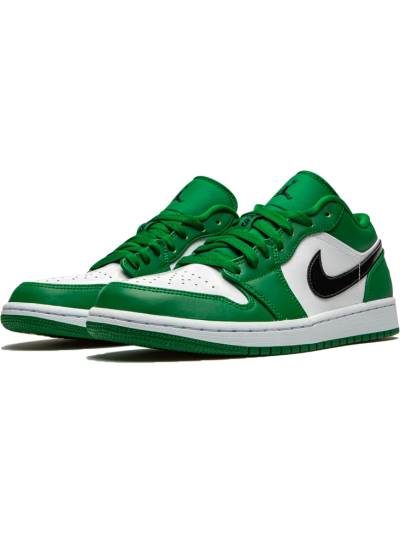 Кроссовки Nike Air Jordan 1 Low Pine Green Зеленые