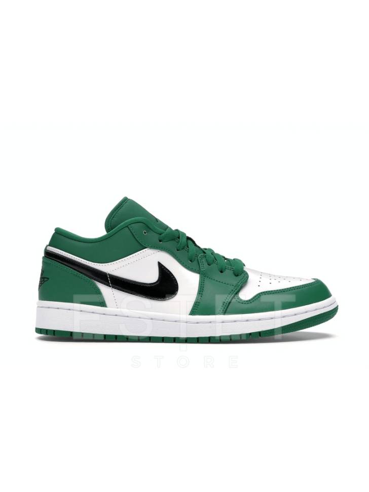 Кроссовки Nike Air Jordan 1 Low Pine Green Зеленые