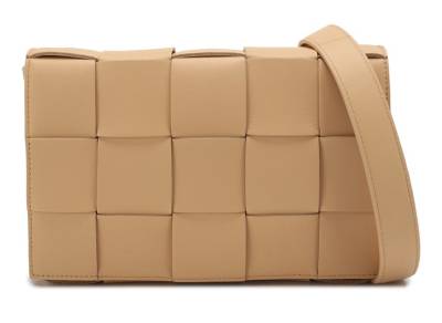 Сумка Bottega Veneta Cassette Бежевая