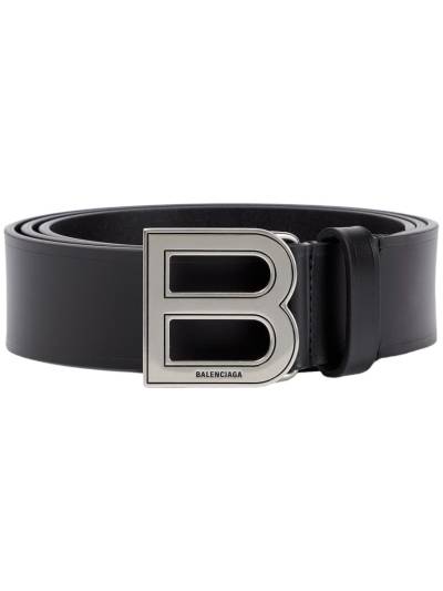 Ремень Balenciaga Hourglass Large Черный