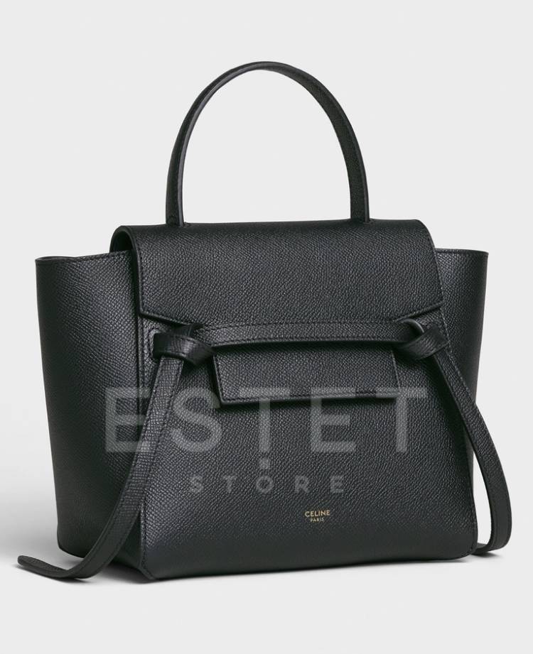 Сумка Celine Nano Belt Bag Черная