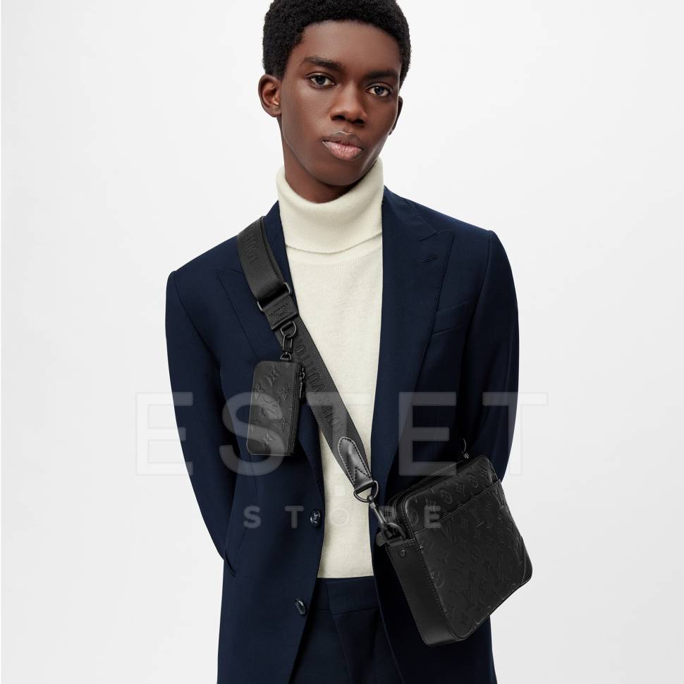 Сумка Louis Vuitton Trio Messenger Черная