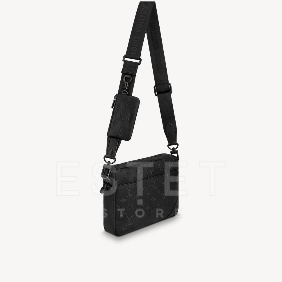 Сумка Louis Vuitton Trio Messenger Черная