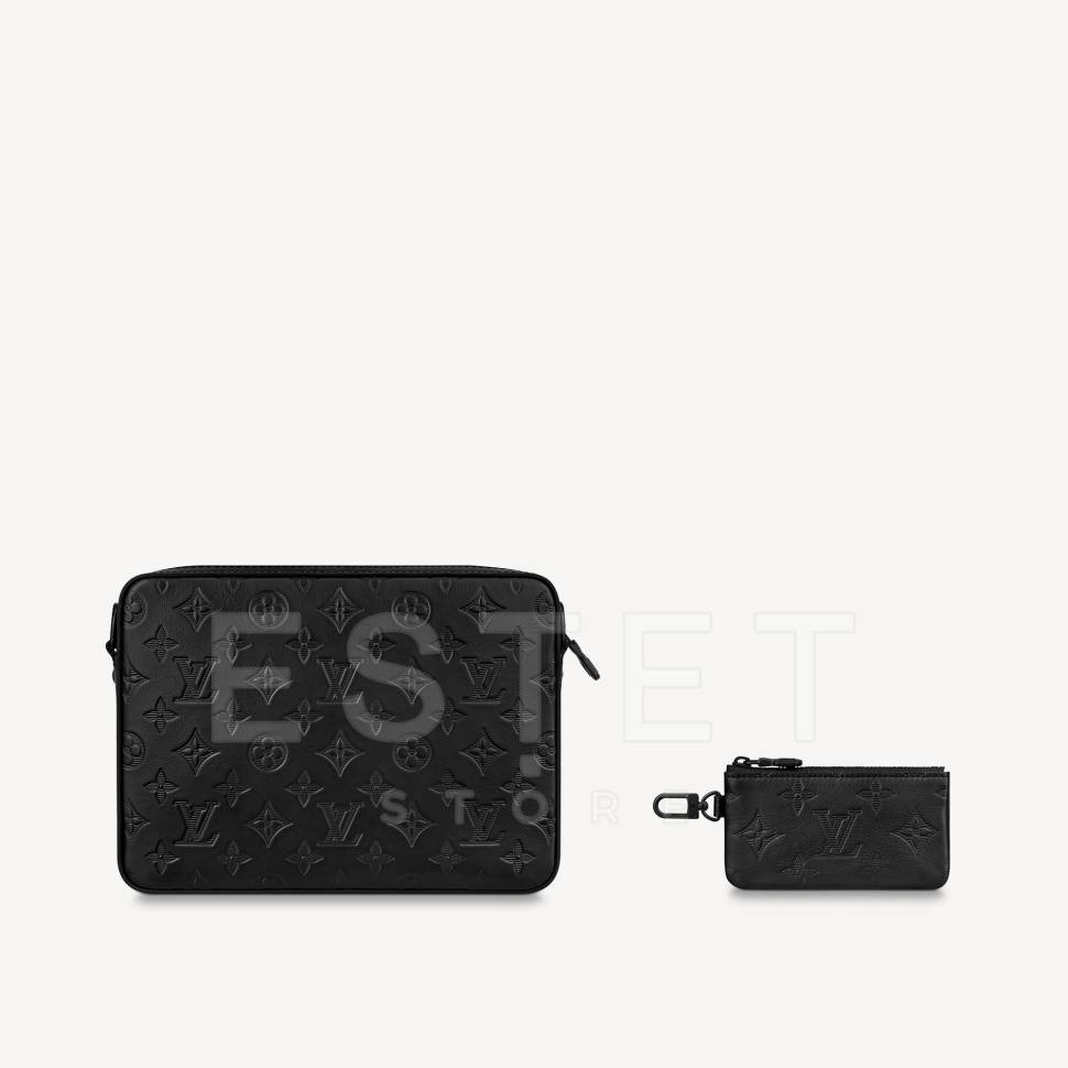 Сумка Louis Vuitton Trio Messenger Черная