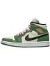 Кроссовки Nike Jordan 1 Mid Wmns Зеленые