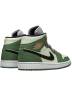 Кроссовки Nike Jordan 1 Mid Wmns Зеленые
