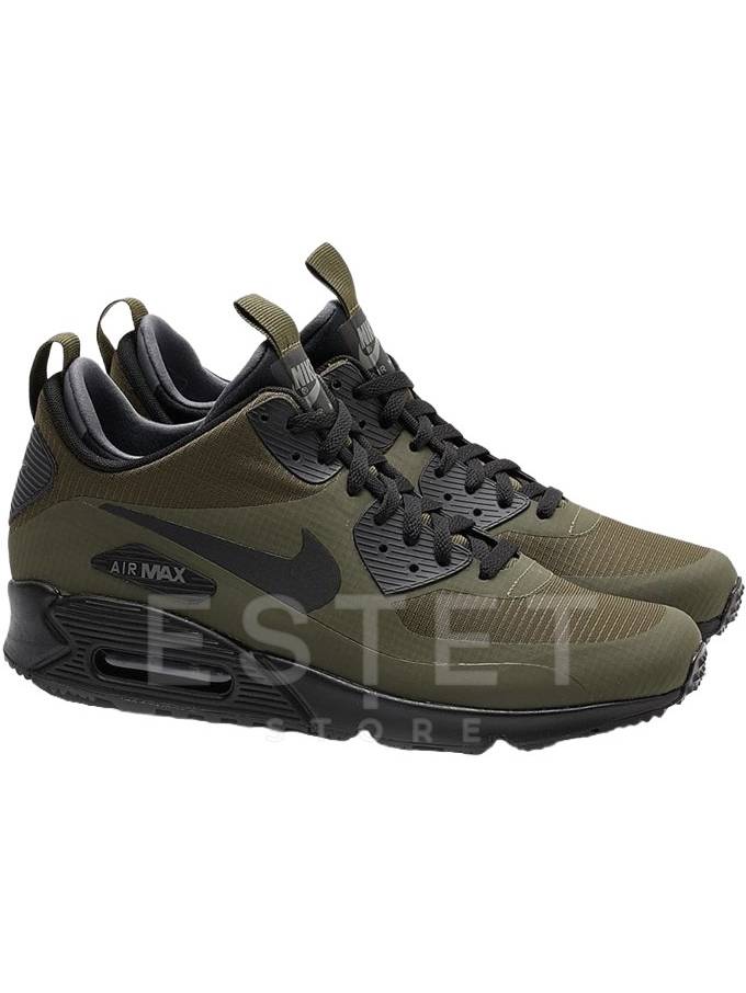 Кроссовки Nike Air Max 90 Utility Темно-зеленые