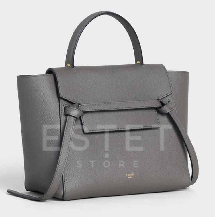 Сумка Celine Micro Belt Bag Серая