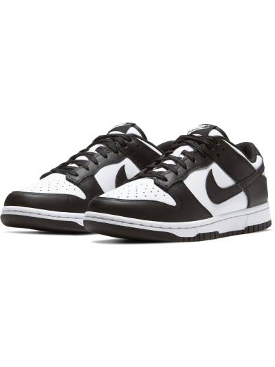 Кроссовки Nike Dunk Low Retro White Black Белые