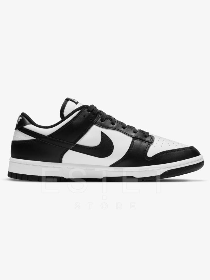 Кроссовки Nike Dunk Low Retro White Black Белые