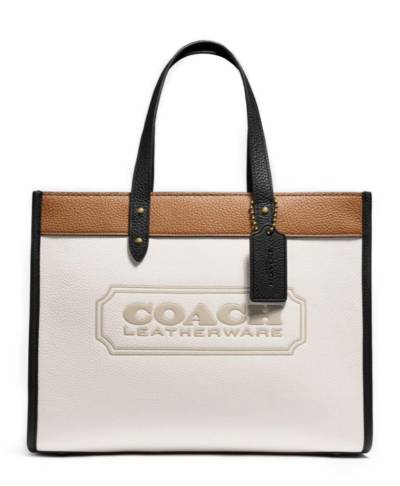 Сумка Coach Field 30 Белая