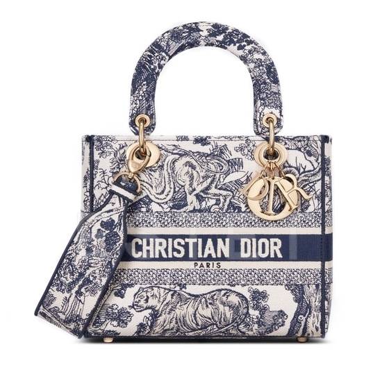 Сумка Dior Lady D-lite Синяя