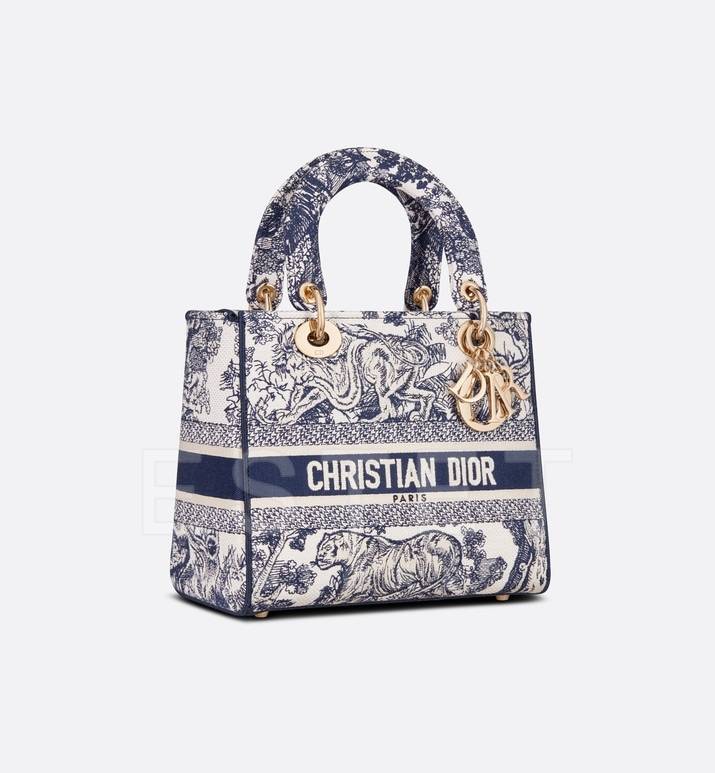 Сумка Dior Lady D-lite Синяя