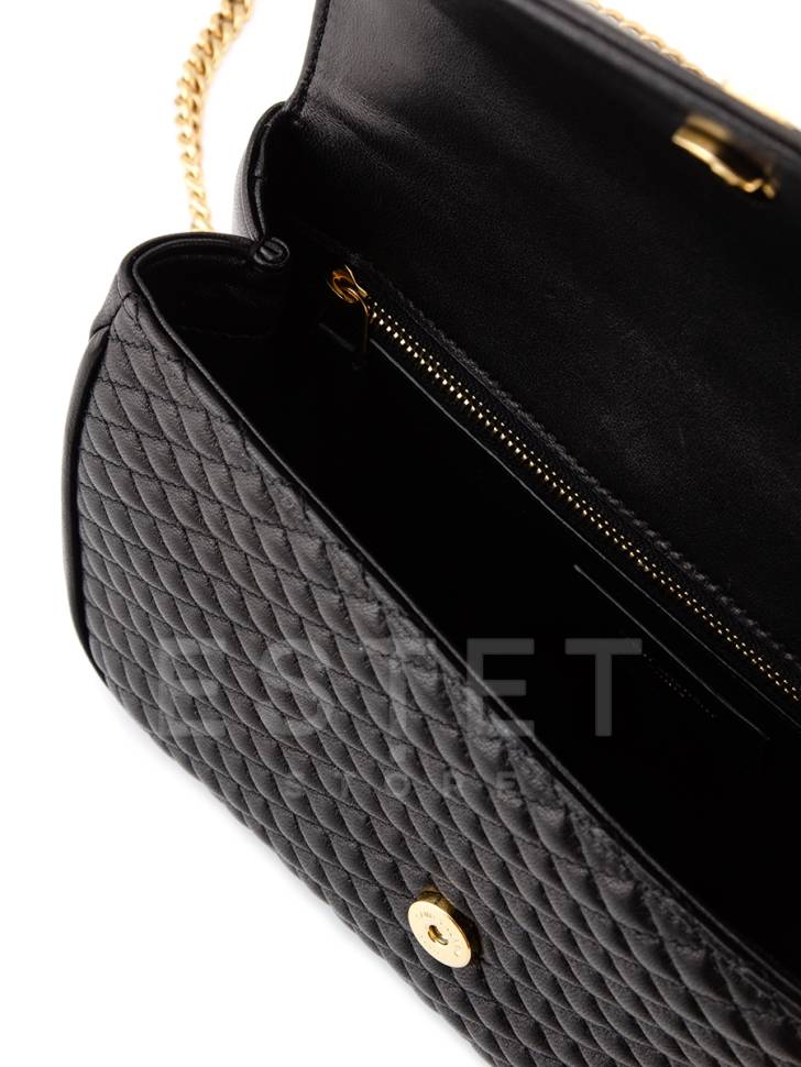 Сумка Saint Laurent Victoire Chain Черная