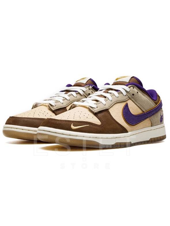 Кроссовки Nike Dunk Low Коричнево-бежевые