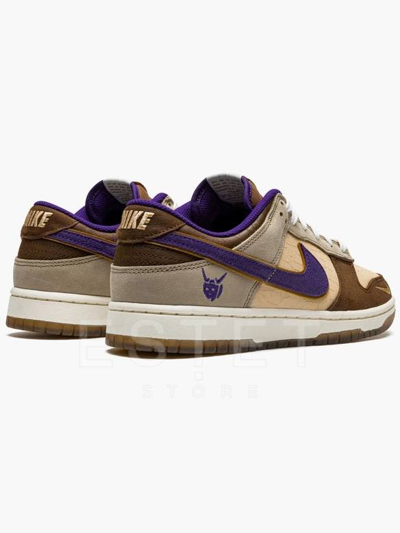Кроссовки Nike Dunk Low Коричнево-бежевые
