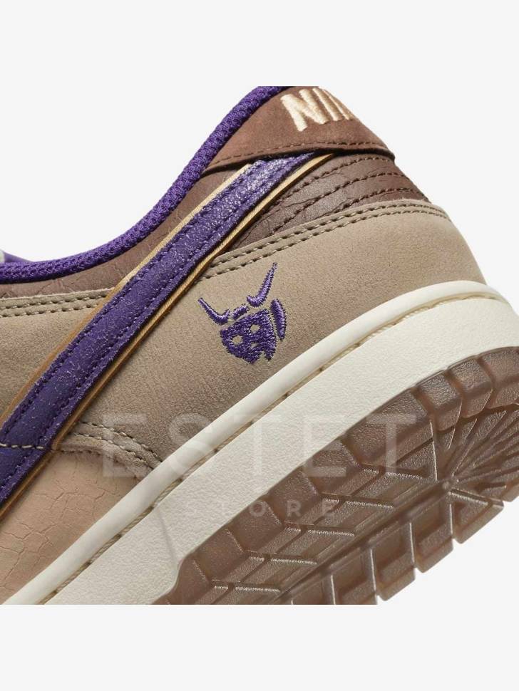 Кроссовки Nike Dunk Low Коричнево-бежевые