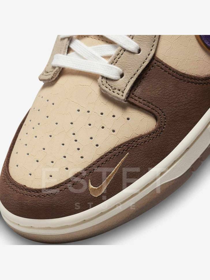 Кроссовки Nike Dunk Low Коричнево-бежевые