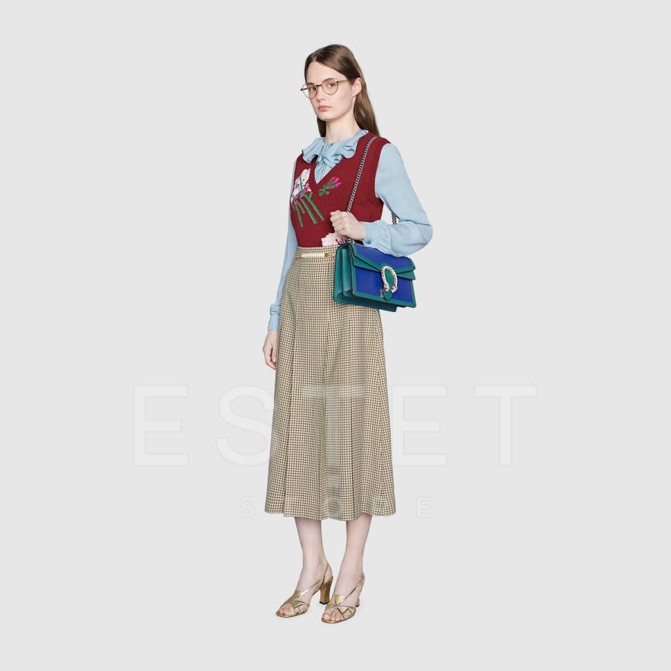 Сумка Gucci Dionysus Small Бирюзовая