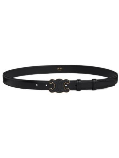Ремень Celine Cuir Triomphe Черный