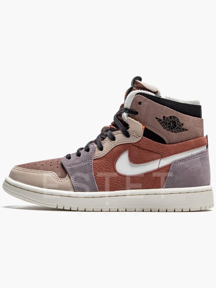 Кроссовки Nike Jordan 1 High Zoom Cmft Wmns Бежевые