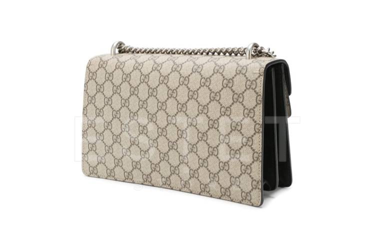Сумка Gucci Dionysus Gg Supreme Small Бежевая
