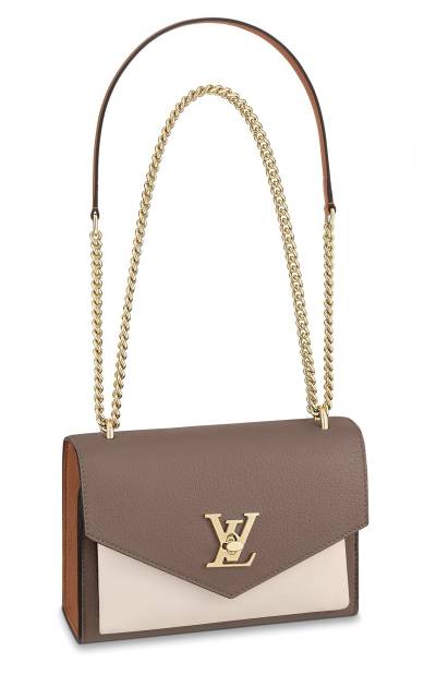 Сумка Louis Vuitton Mylockme Бежевая