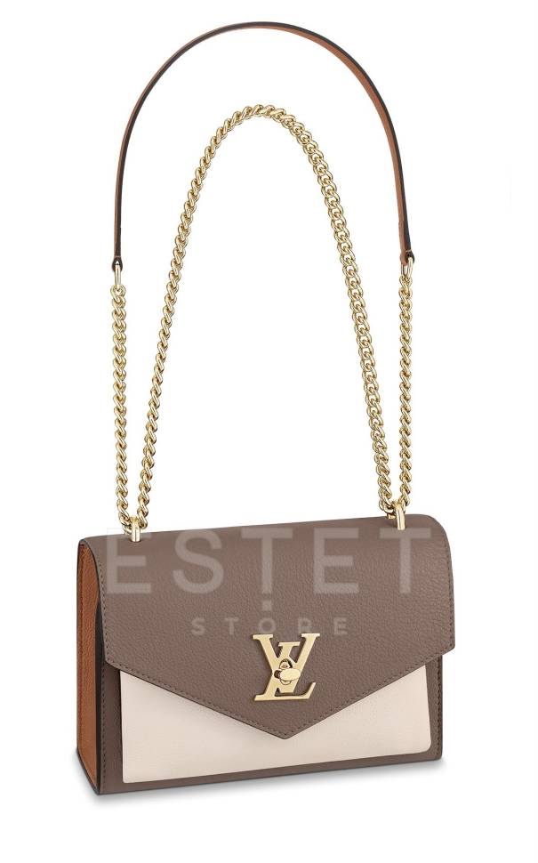 Сумка Louis Vuitton Mylockme Бежевая