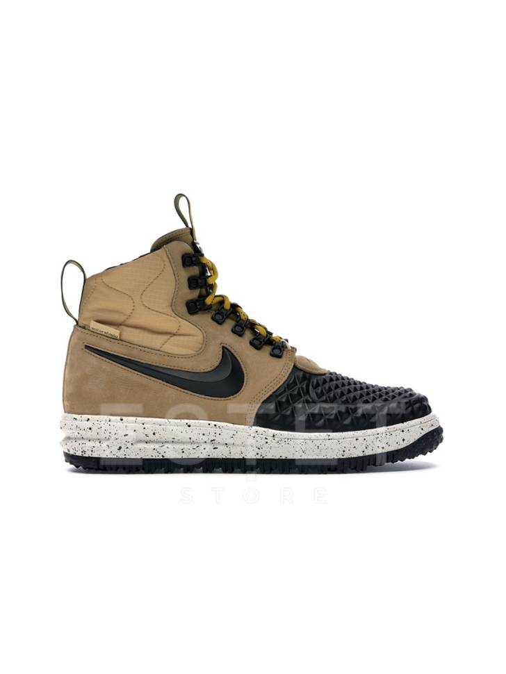 Кроссовки Nike Lunar Force 1 Duckboot Metallic Gold Коричневые