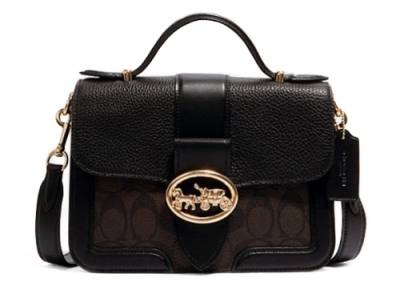 Сумка Coach Georgie Черная