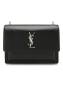 Сумка Saint Laurent Sunset Monogram Medium Черная
