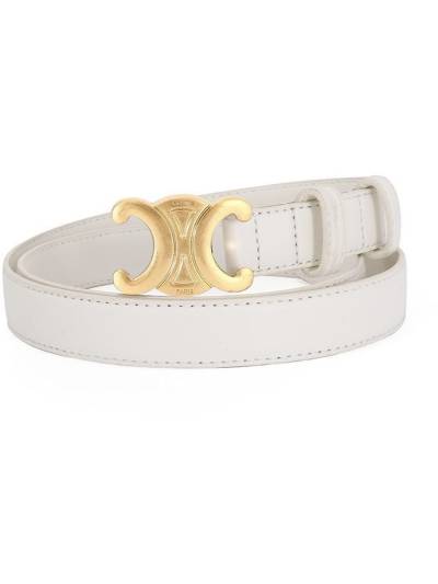 Ремень Celine Triomphe Белый