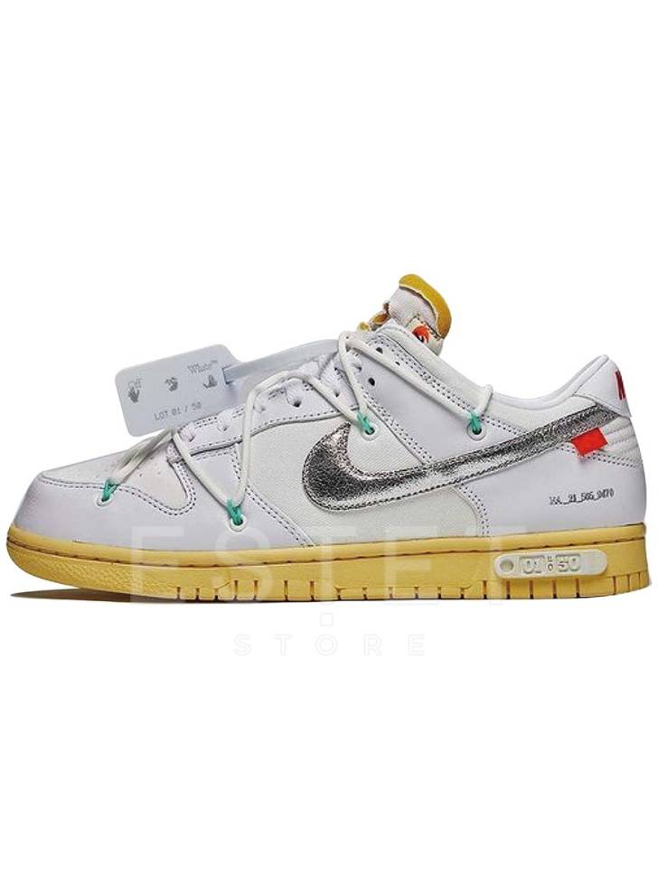 Кроссовки Nike Off-white Красные