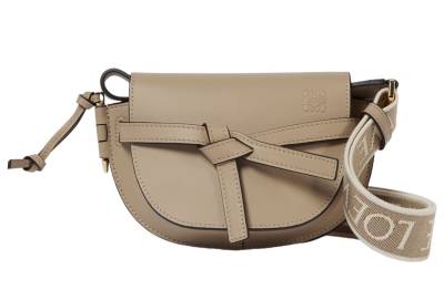 Сумка Loewe Gate Dual Mini Бежевая