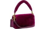 Сумка Coach Pillow Tabby 26 Бордовая