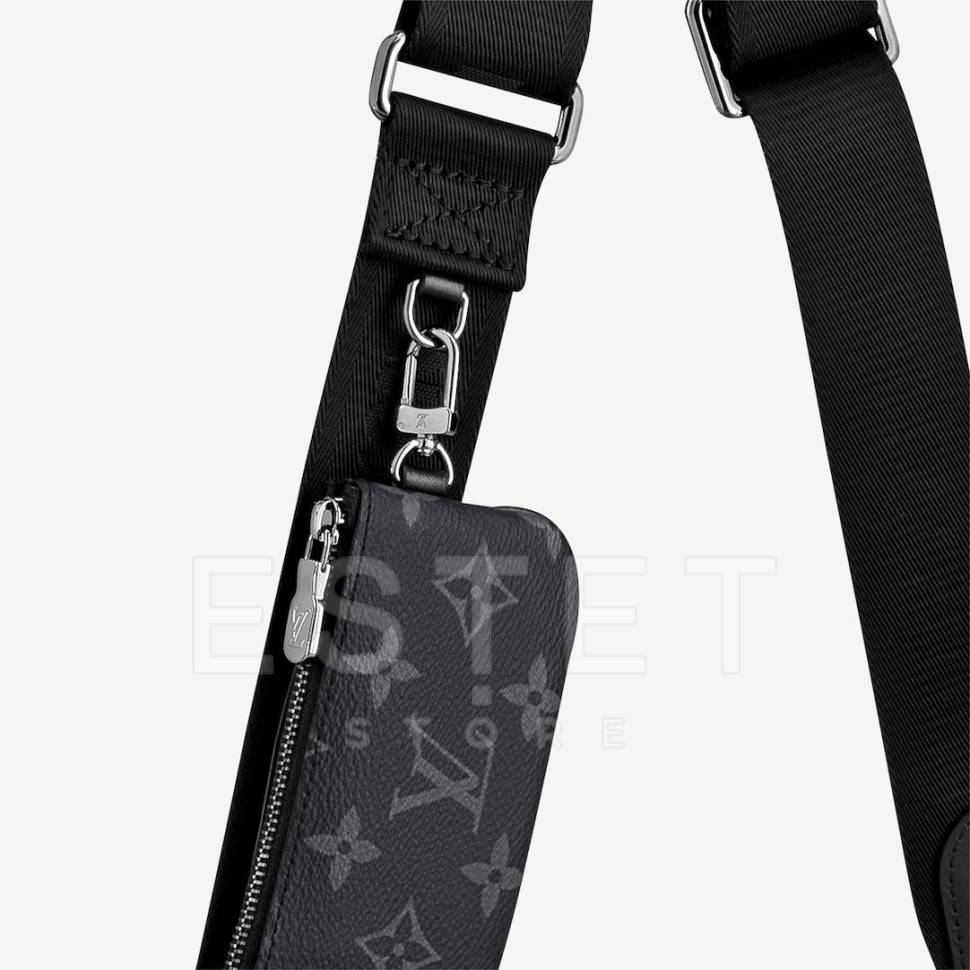 Сумка Louis Vuitton Trio Messenger Темно-серая
