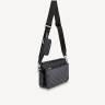 Сумка Louis Vuitton Trio Messenger Темно-серая