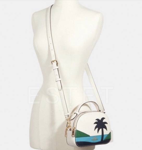 Сумка Coach Serena Sunset Белая