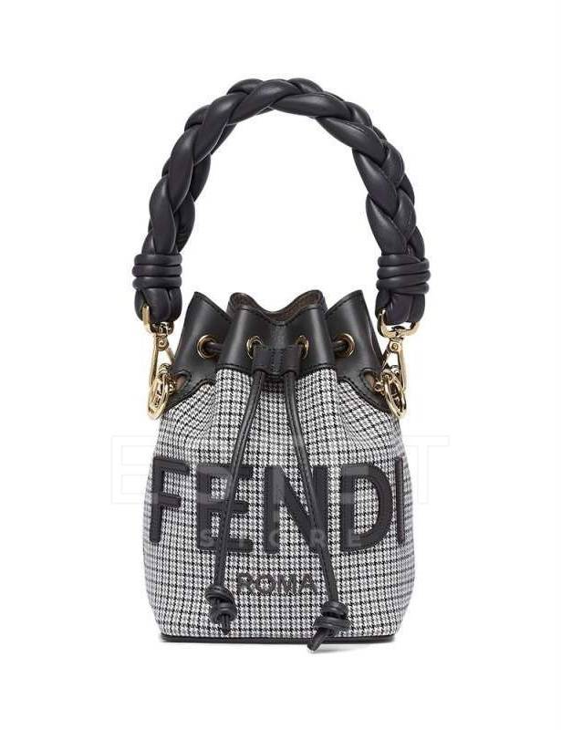 Сумка Fendi Mon Tresor Monogram Серая