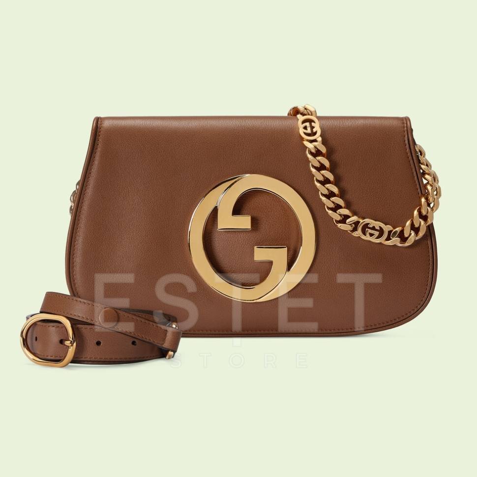Сумка Gucci Blondie Коричневая
