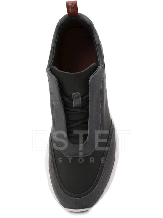 Кроссовки Loro Piana Modular Walk Темно-серые